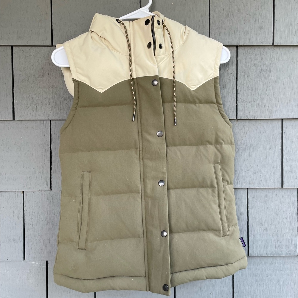 Patagonia Bivy Hooded Down Vest XS